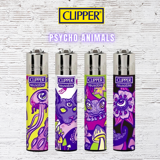 ENCENDEDOR CLIPPER COLECCION PSYCHO ANIMALS