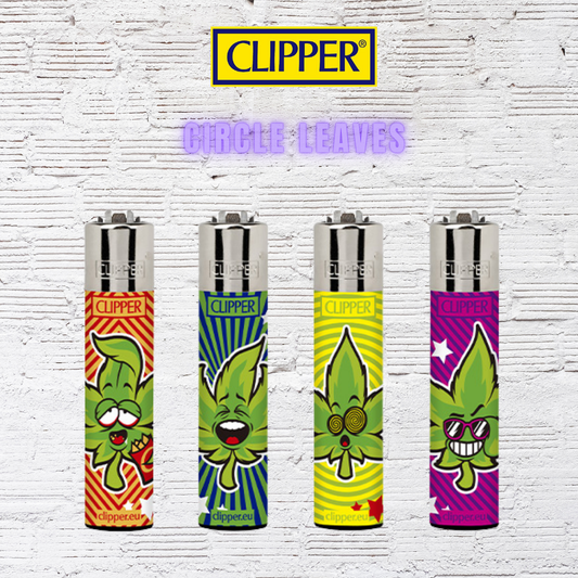 ENCENDEDOR CLIPPER CIRCLE LEAVES