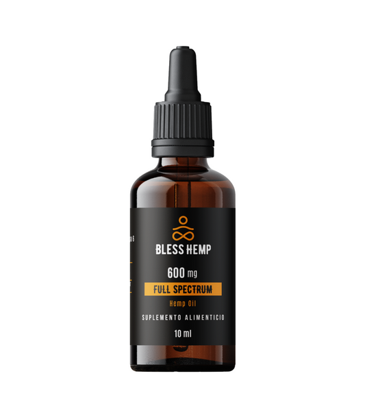 ACEITE DE CANNABIS BLESS CBD 600MG 10ML