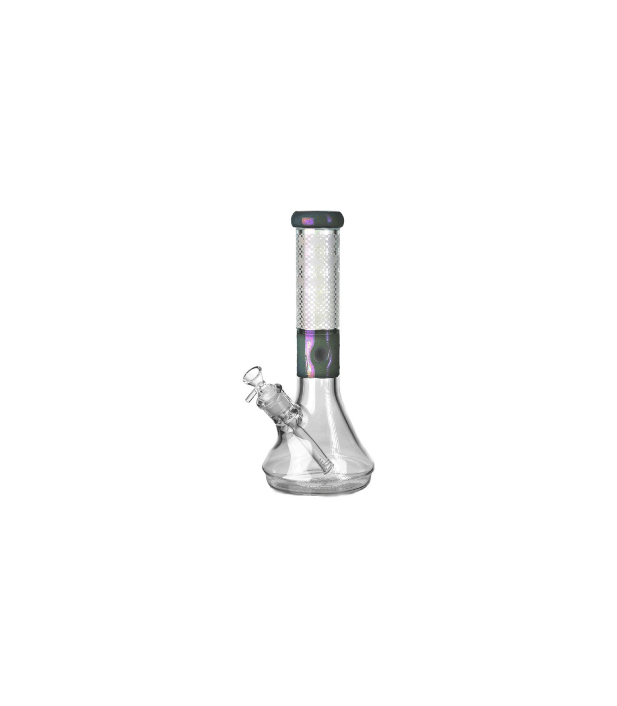 BEAKER ARENADO TORNASOL BLACK 35CM CALVO GLASS